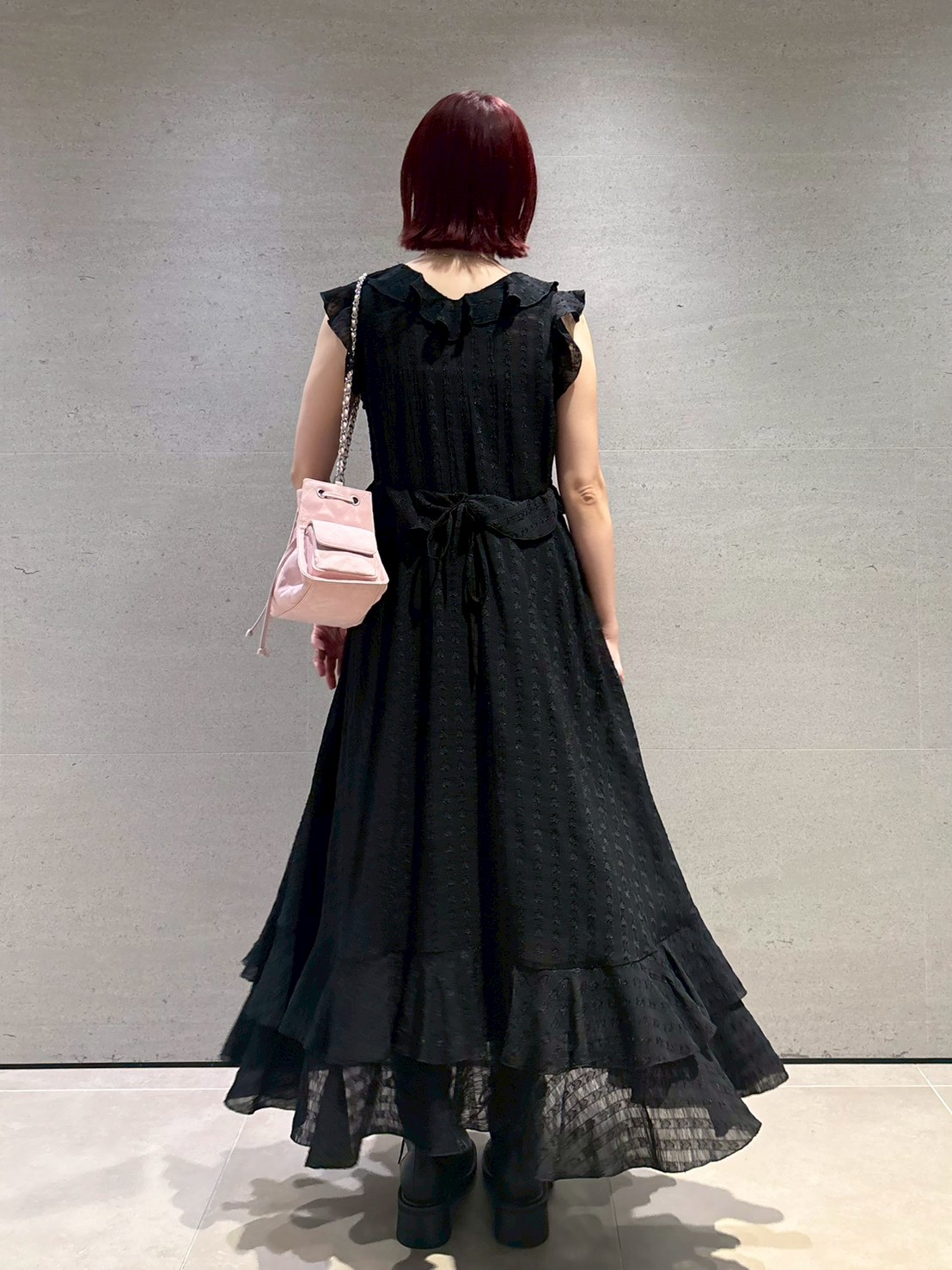 オフィシャル・ MASHSTORE 限定】ラッフルフリルワンピース(マキシ