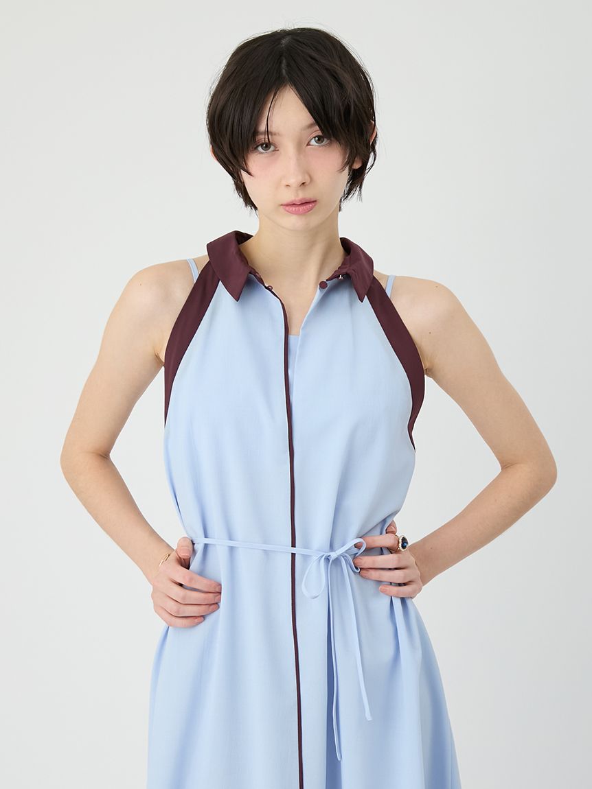 2wayカップインベアセットアメスリワンピース(マキシ・ロング