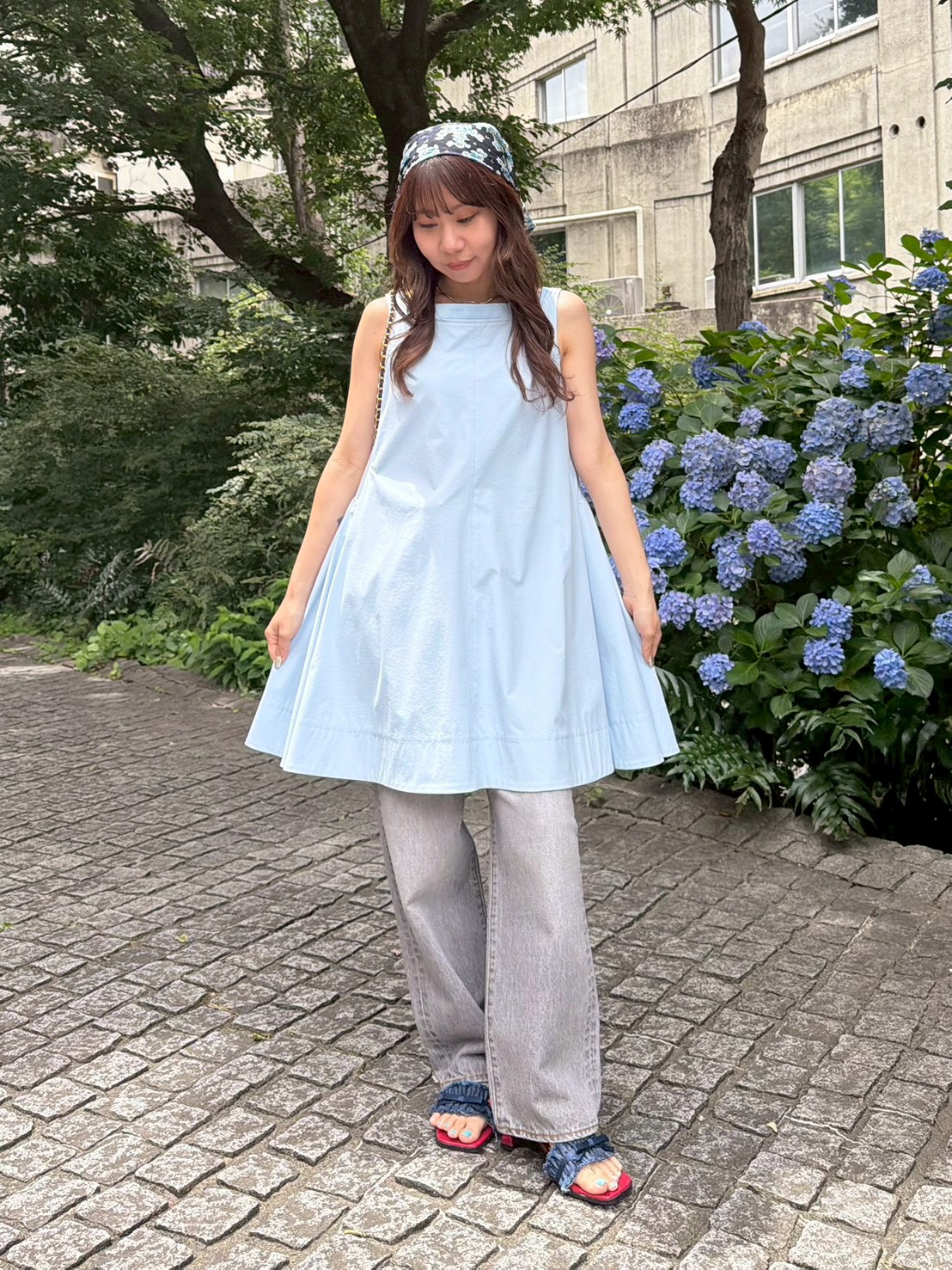 フレアシャツミニワンピース(ミニワンピース)｜ワンピース｜LILY BROWN