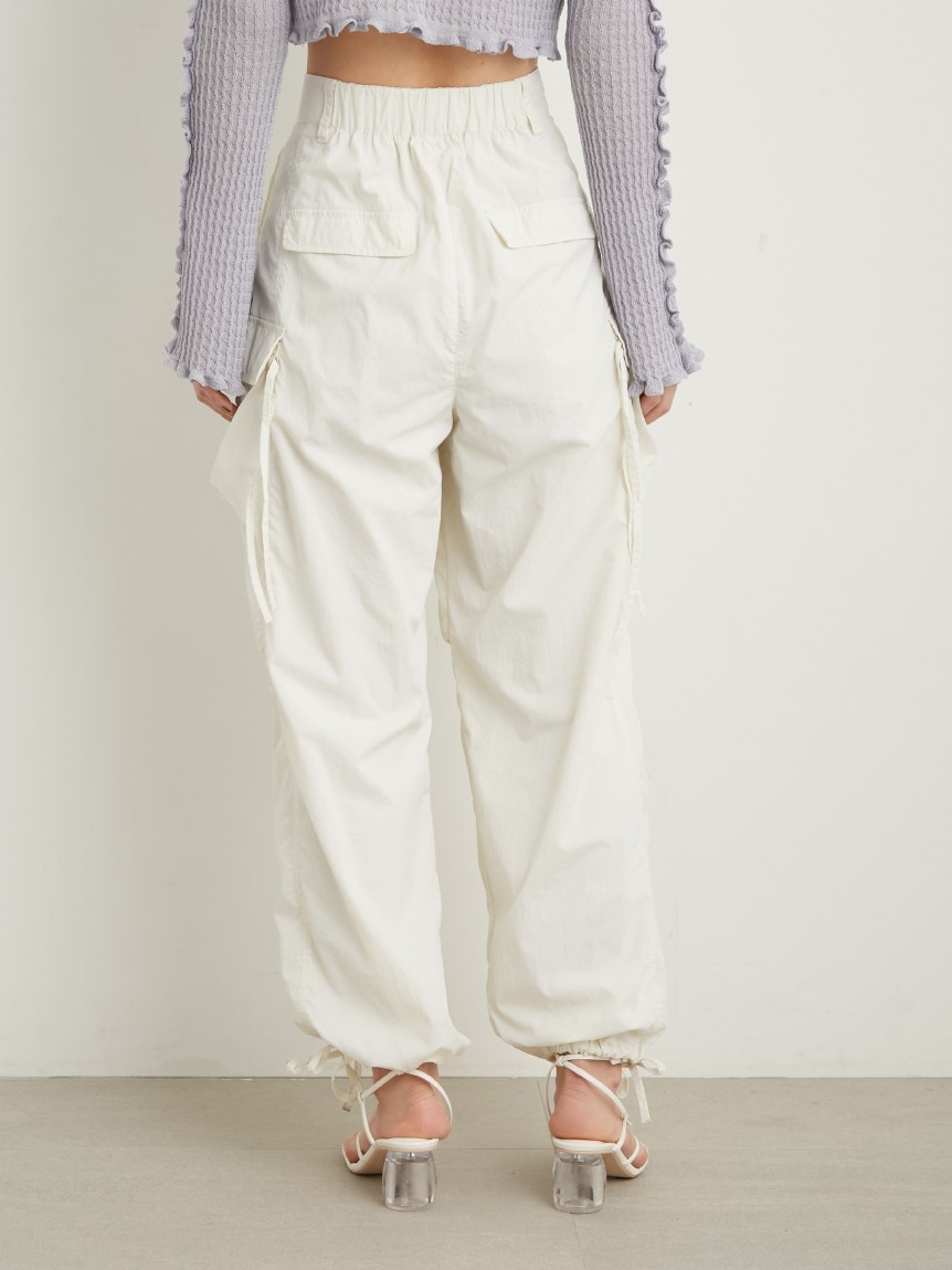 lily brown イージーチャイナパンツ ドロストコクーンカーゴパンツ LILY BROWN リリーブラウン ドロストコクーンカーゴパンツ