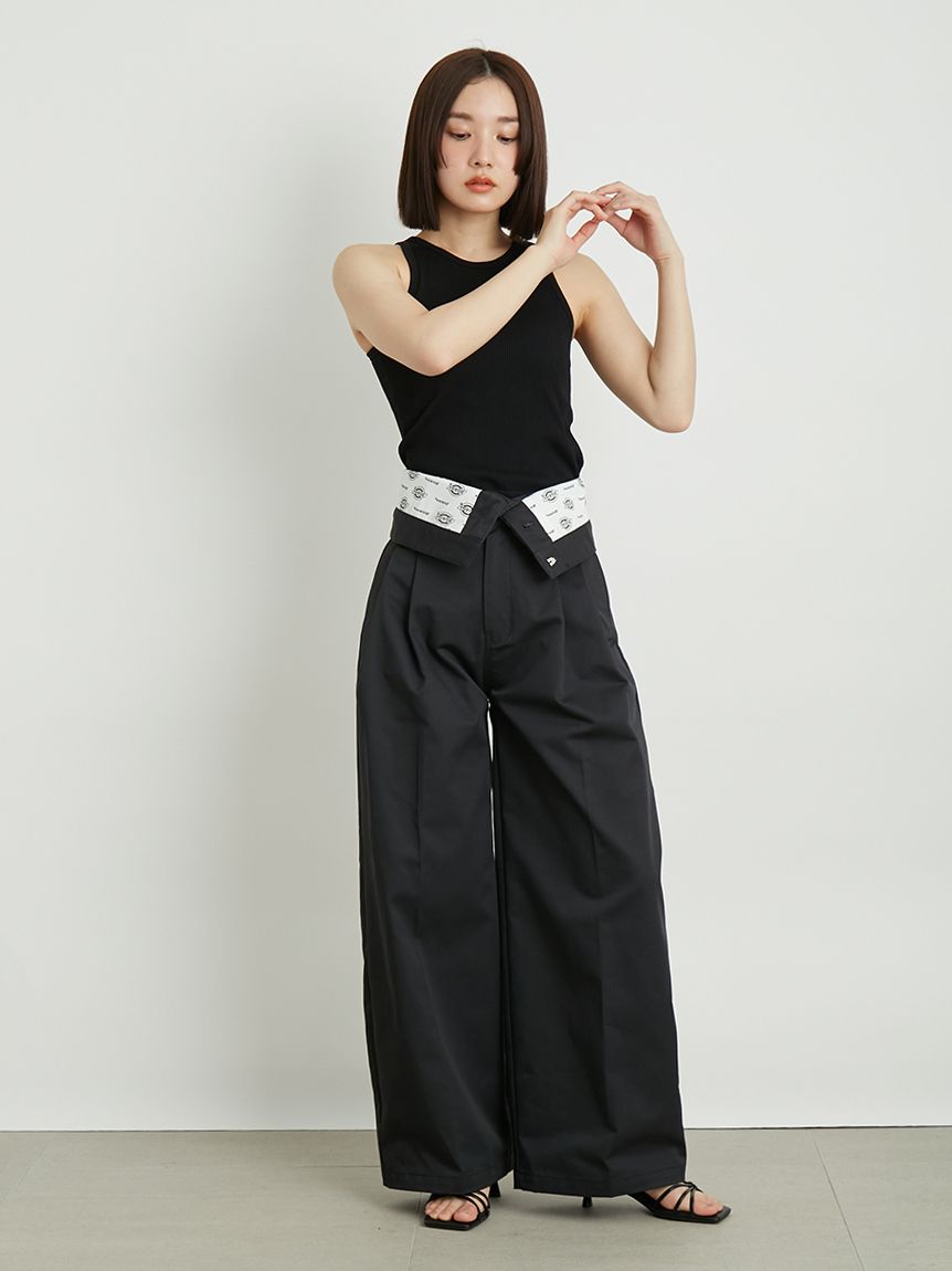 LILY BROWN Dickies®】874ハイウエストチノパンツ（LILY 平ら