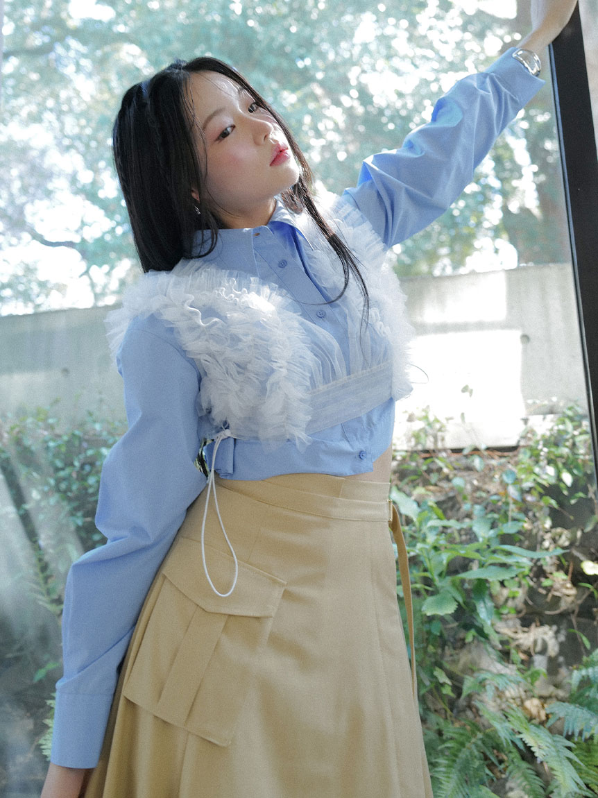 ワークスカショーパン(ショートパンツ)｜パンツ｜LILY BROWN（リリー  