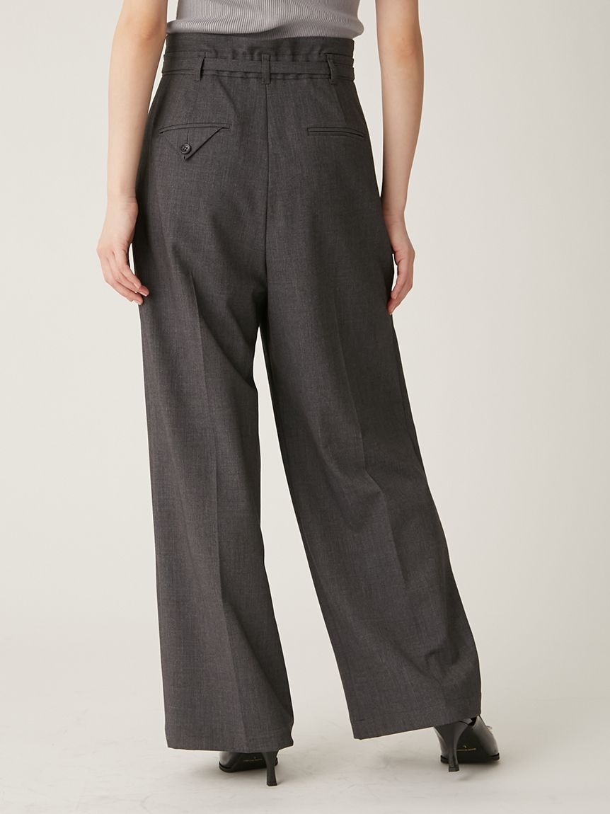 レイヤードワイドパンツ(ロングパンツ)｜パンツ｜LILY BROWN（リリー  