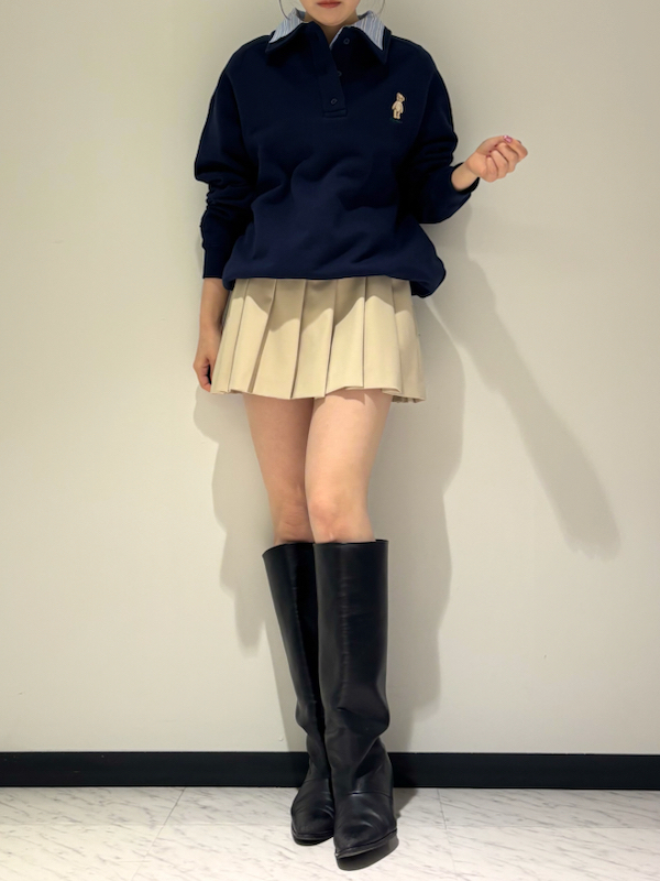 ベルト付きプリーツスカショーパン(ショートパンツ)｜パンツ