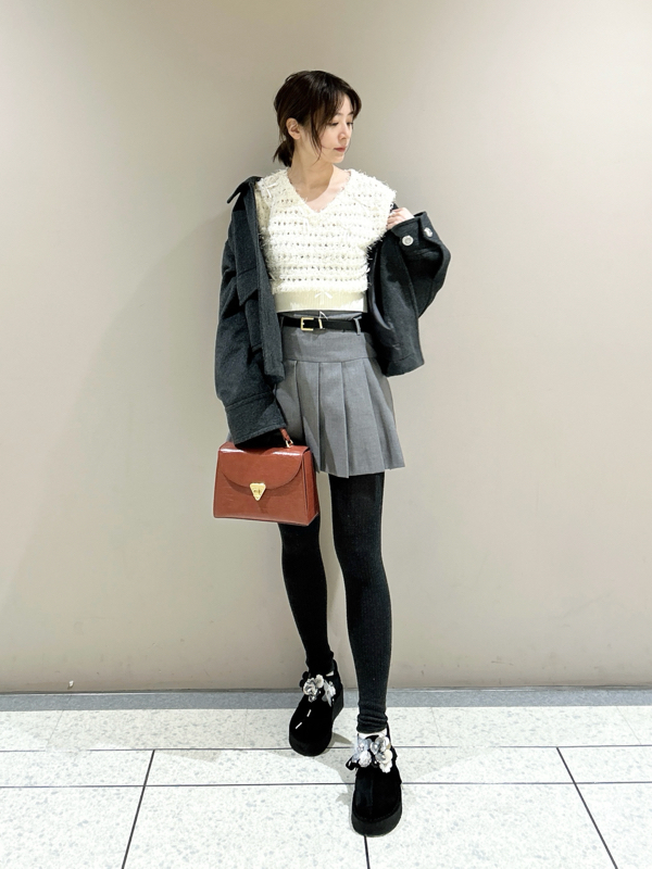 ベルト付きプリーツスカショーパン(ショートパンツ)｜パンツ