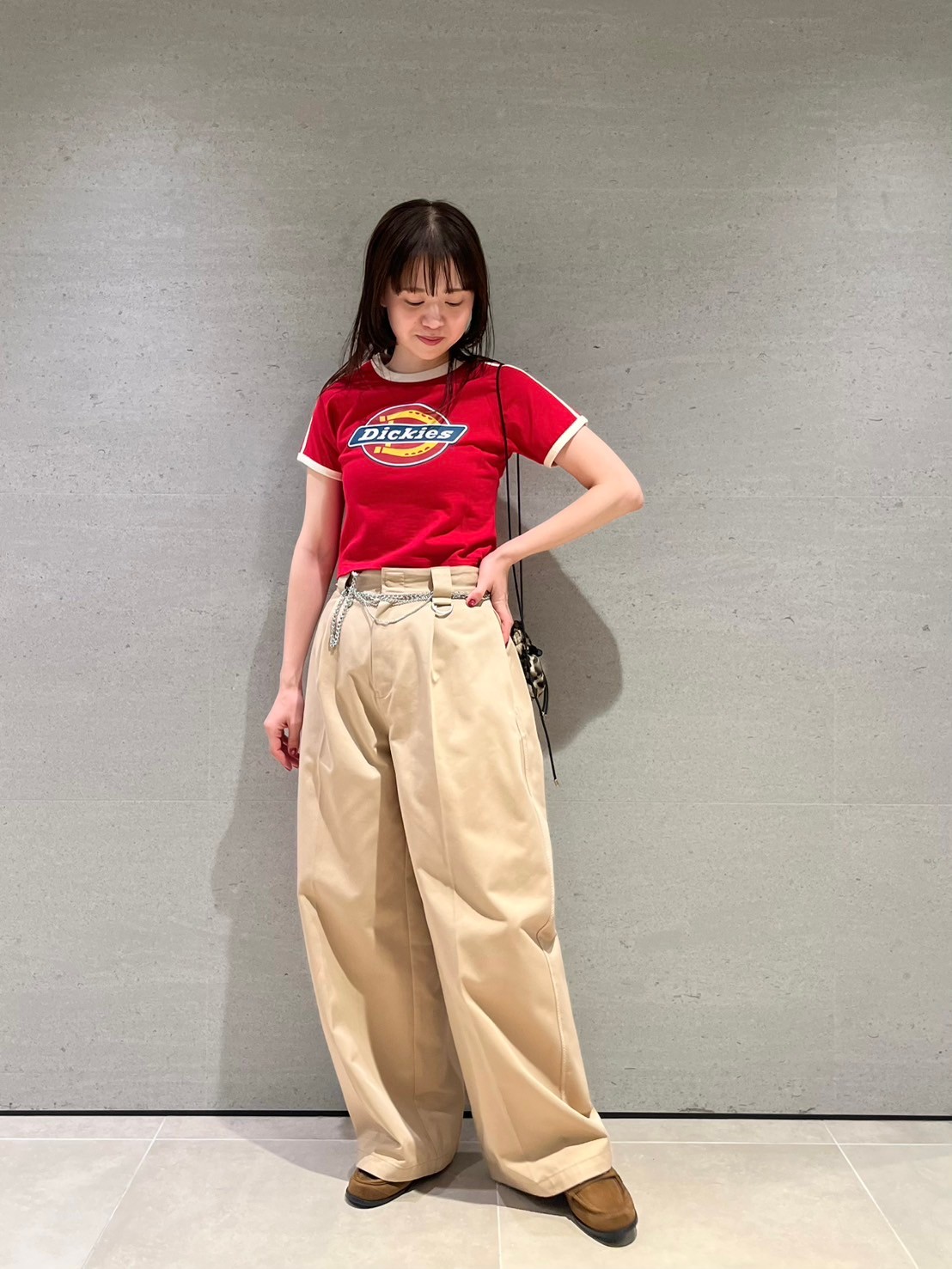 LILY BROWN Dickies】タックバギーパンツ(ロングパンツ)｜パンツ