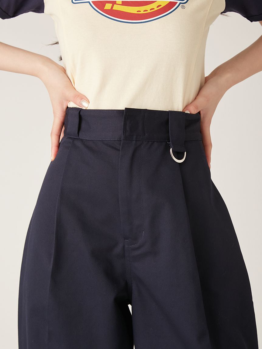 LILY BROWN Dickies】タックバギーパンツ(ロングパンツ)｜パンツ