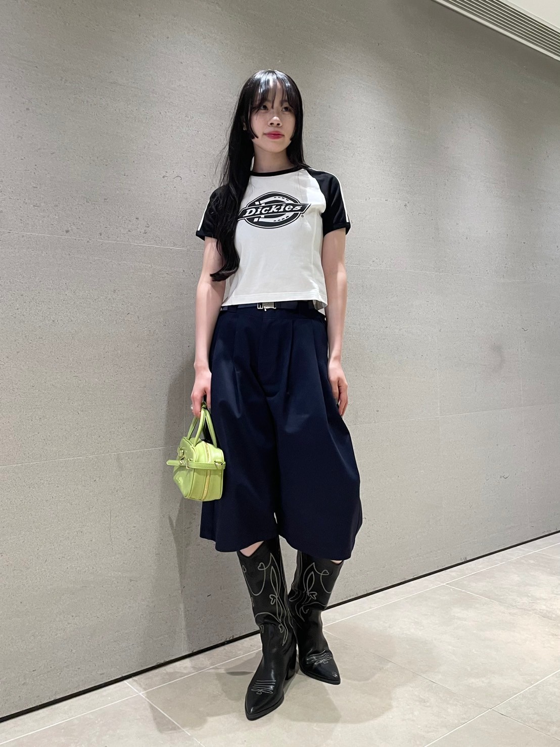 LILY BROWN Dickies】チノハーフパンツ(ワイドパンツ)｜パンツ