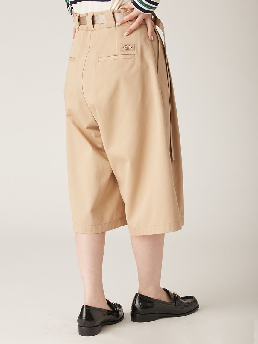 LILY BROWN Dickies】チノハーフパンツ(ワイドパンツ)｜パンツ