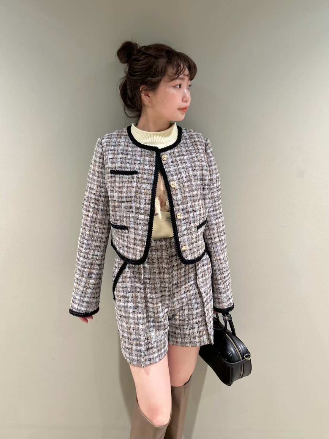ツイードショートパンツ(ショートパンツ)｜パンツ｜LILY BROWN