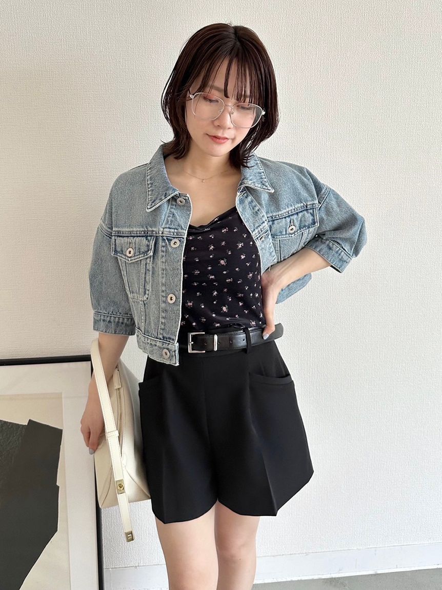 ベルト付きショートパンツ(ショートパンツ)｜パンツ｜LILY BROWN