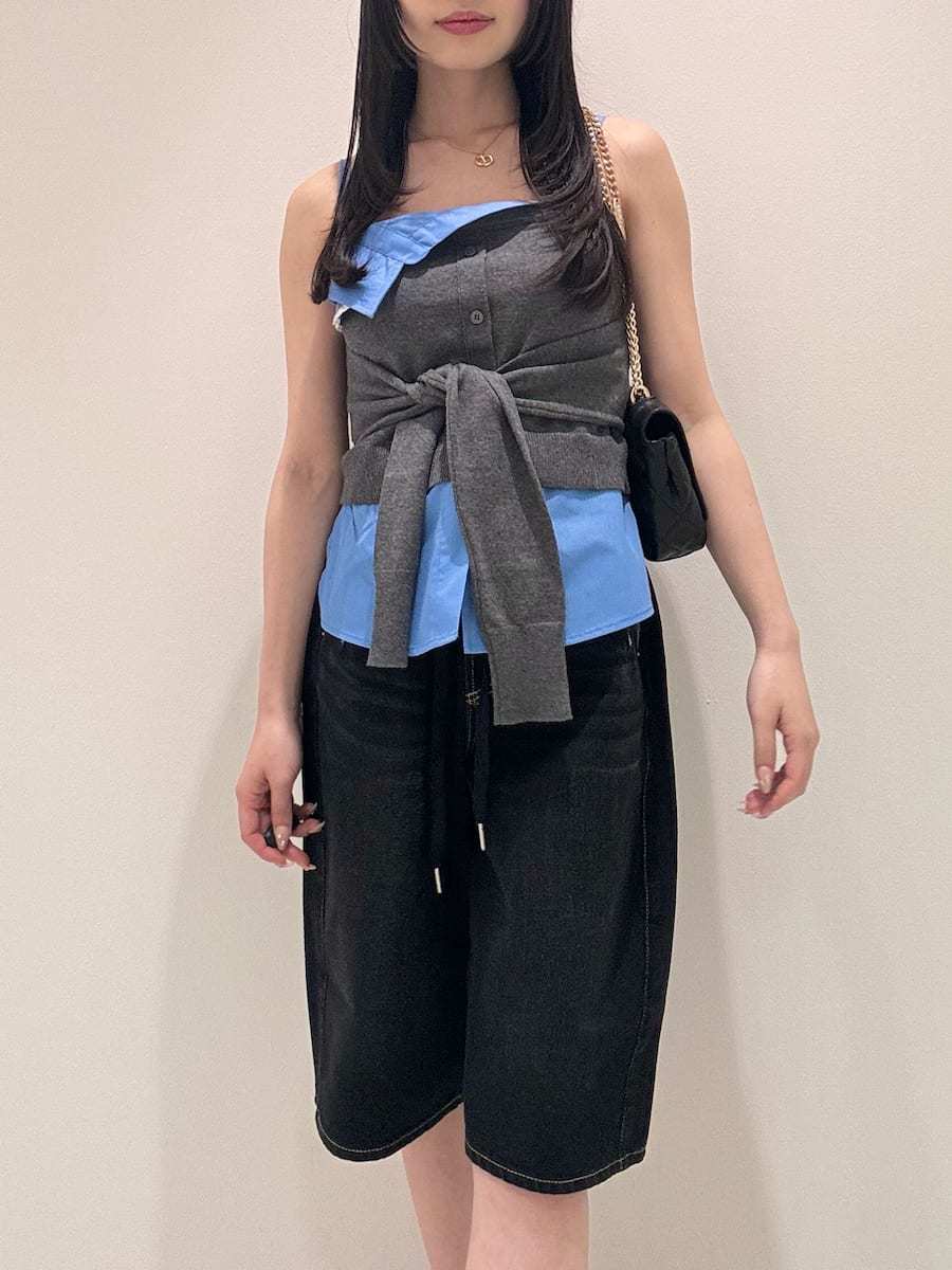 LILY BROWN ブラック ハーフパンツ サイズ0 セール】ニットショートパンツ（その他パンツ）｜LILY BROWN