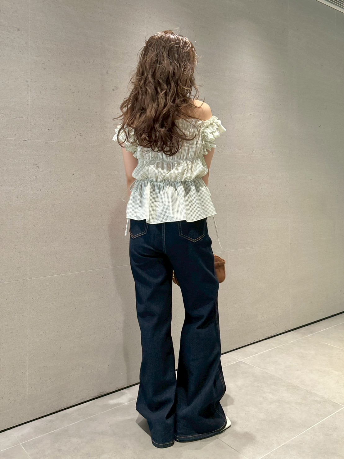 ストレッチフレアデニムパンツlily brown ストレッチフレアデニムパンツ（デニムパンツ）｜LILY BROWN