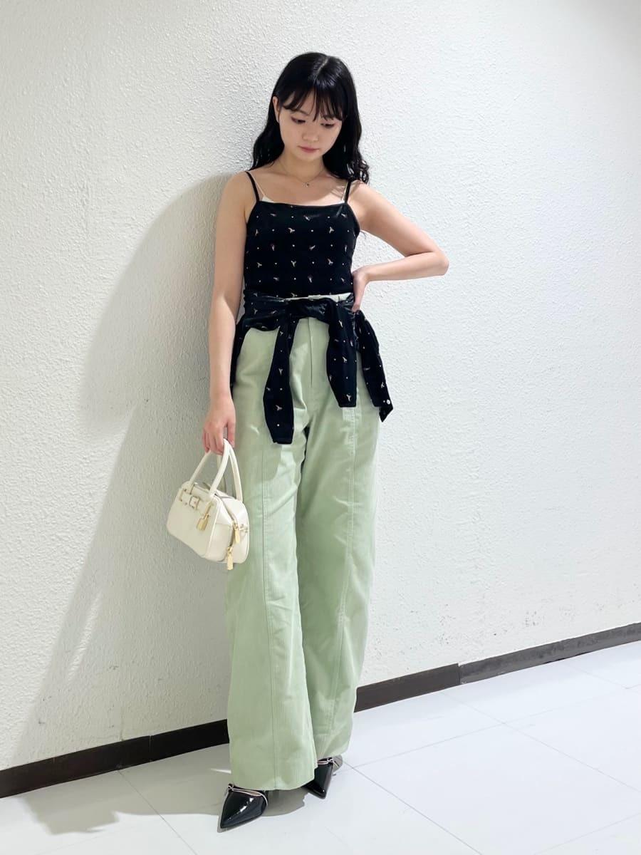 コーデュロイカーブパンツ(ロングパンツ)｜パンツ｜LILY BROWN（リリー