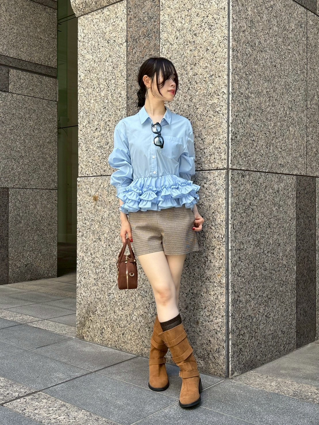 ミニマルショートパンツ(Hearts2Hearts着用)(ショートパンツ)｜パンツ