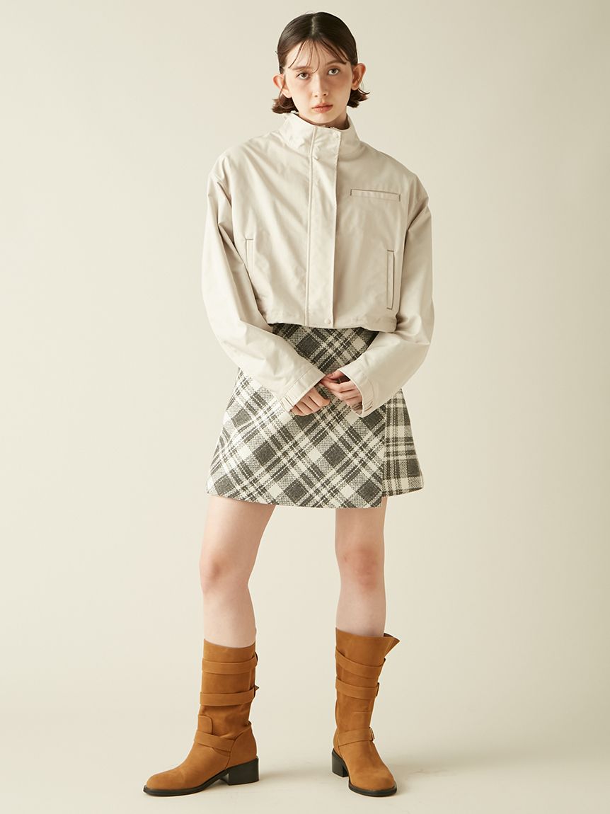 WEB限定サイズ2】ロービングチェックスカショーパン(スカート