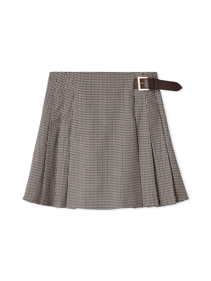 サイドベルトプリーツスカショーパン(スカートパンツ)｜パンツ｜LILY