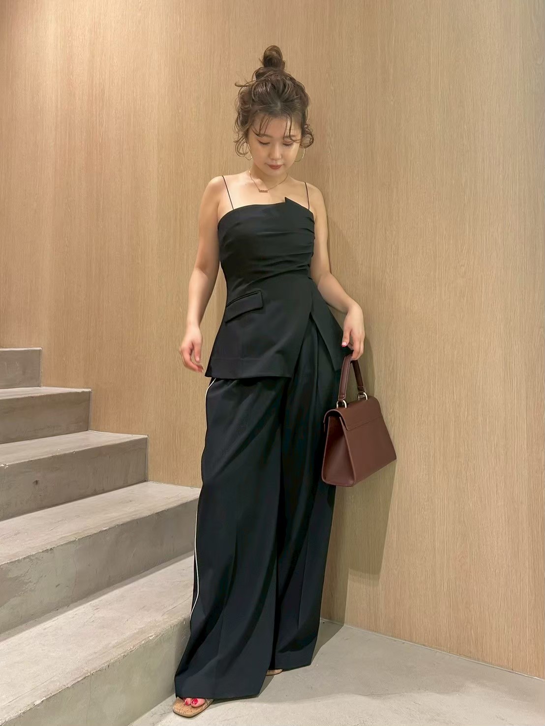 ハートチャームサイドラインパンツ(ロングパンツ)｜パンツ｜LILY BROWN