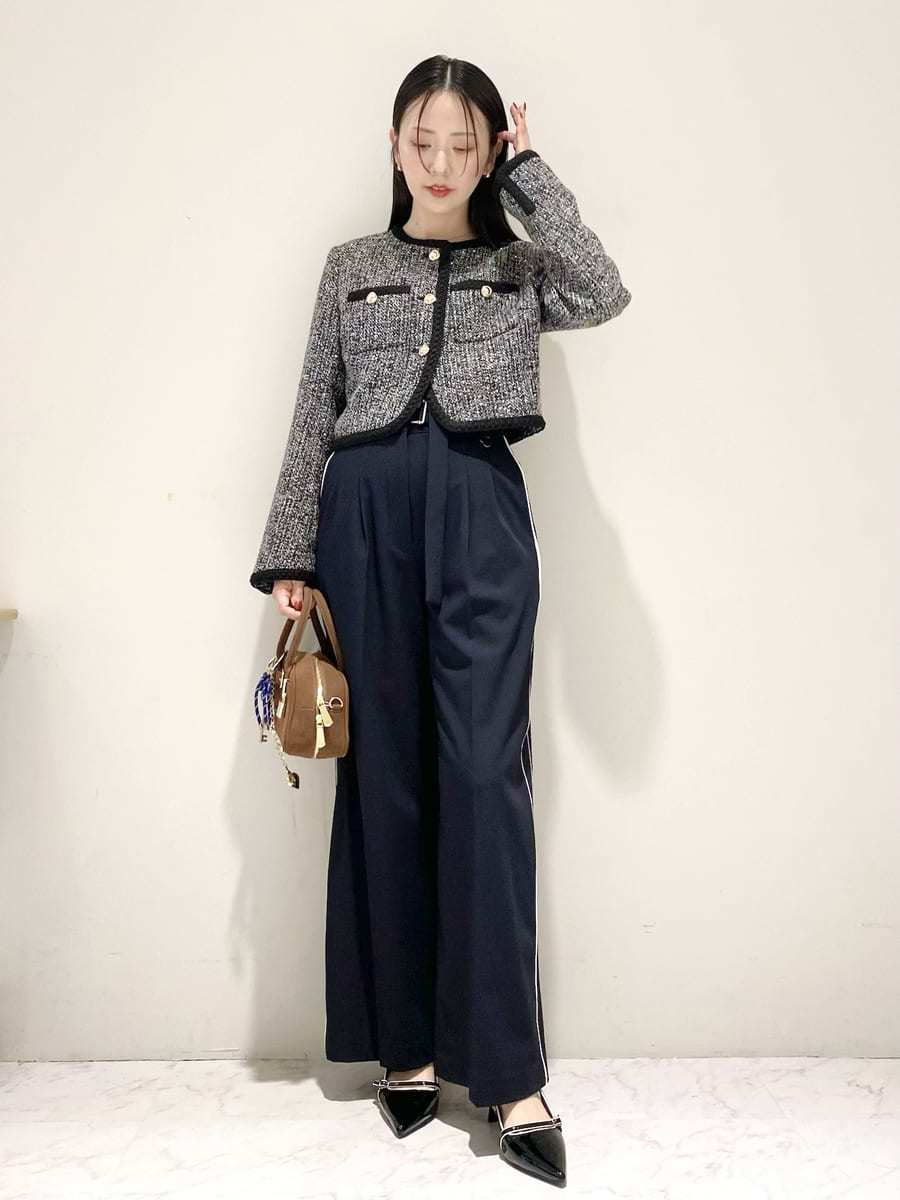 ハートチャームサイドラインパンツ(ロングパンツ)｜パンツ｜LILY BROWN