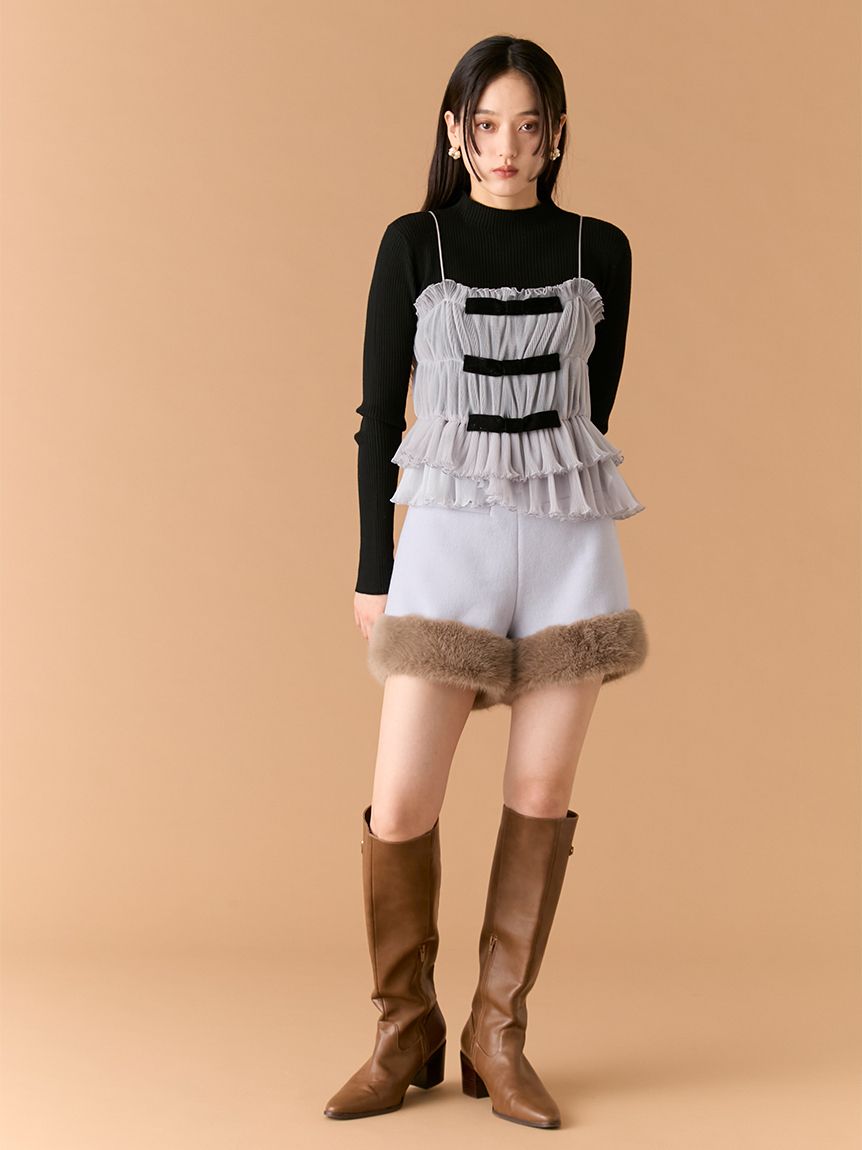 エコファ―ショートパンツ(ショートパンツ)｜パンツ｜LILY BROWN