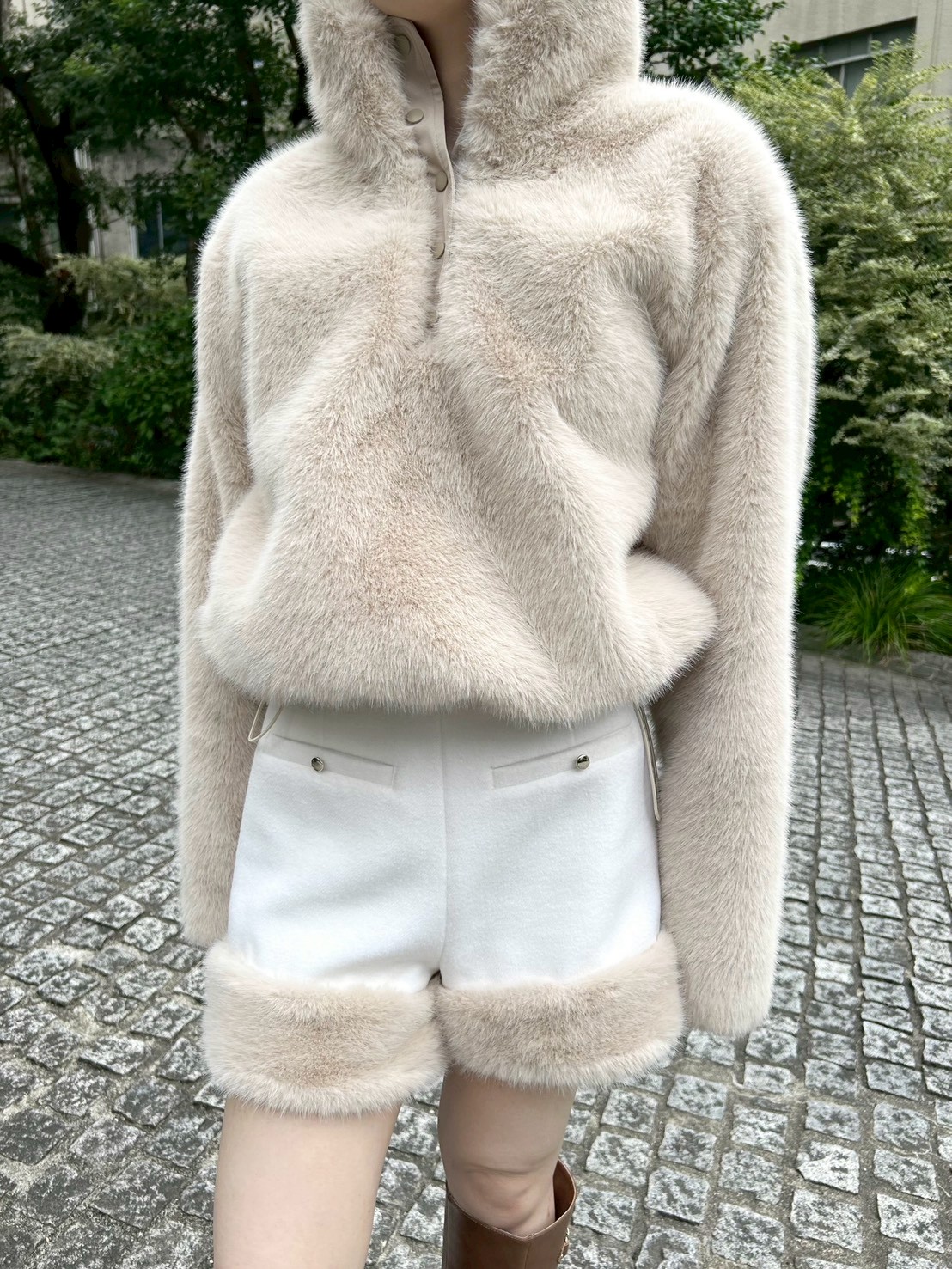 エコファ―ショートパンツ(ショートパンツ)｜パンツ｜LILY BROWN