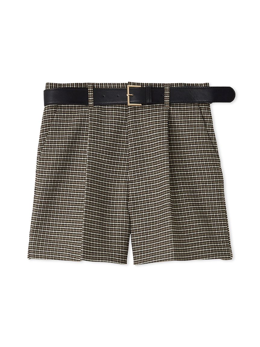 【新品未使用】Lily brown ハイウエストショートパンツ リリーブラウン LILY BROWN ベルト付きハイウエストショート