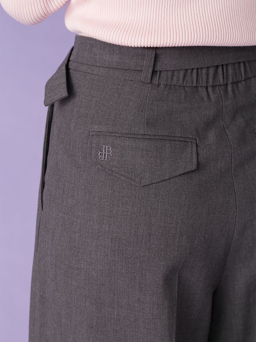 ベルト付きタックワイドパンツ(ワイドパンツ)｜パンツ｜LILY BROWN