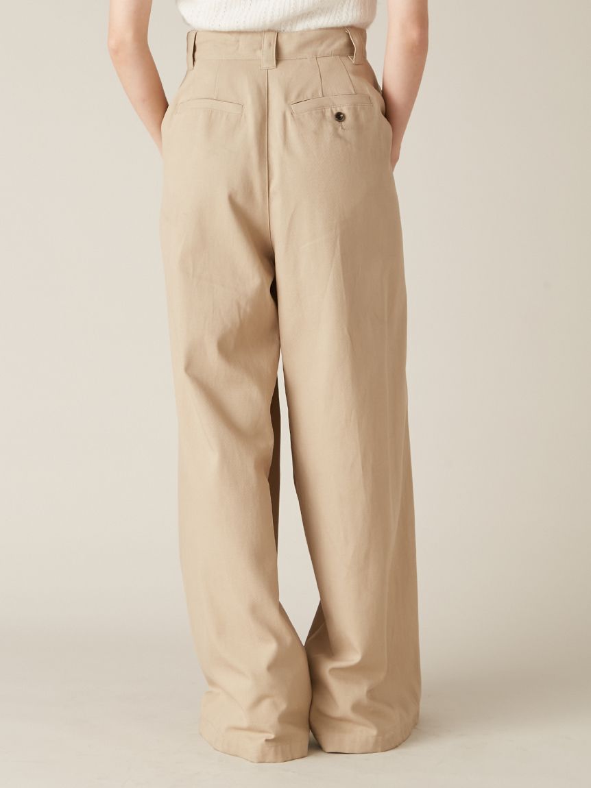 ワイドレッグタックパンツ(ロングパンツ)｜パンツ｜LILY BROWN（リリー