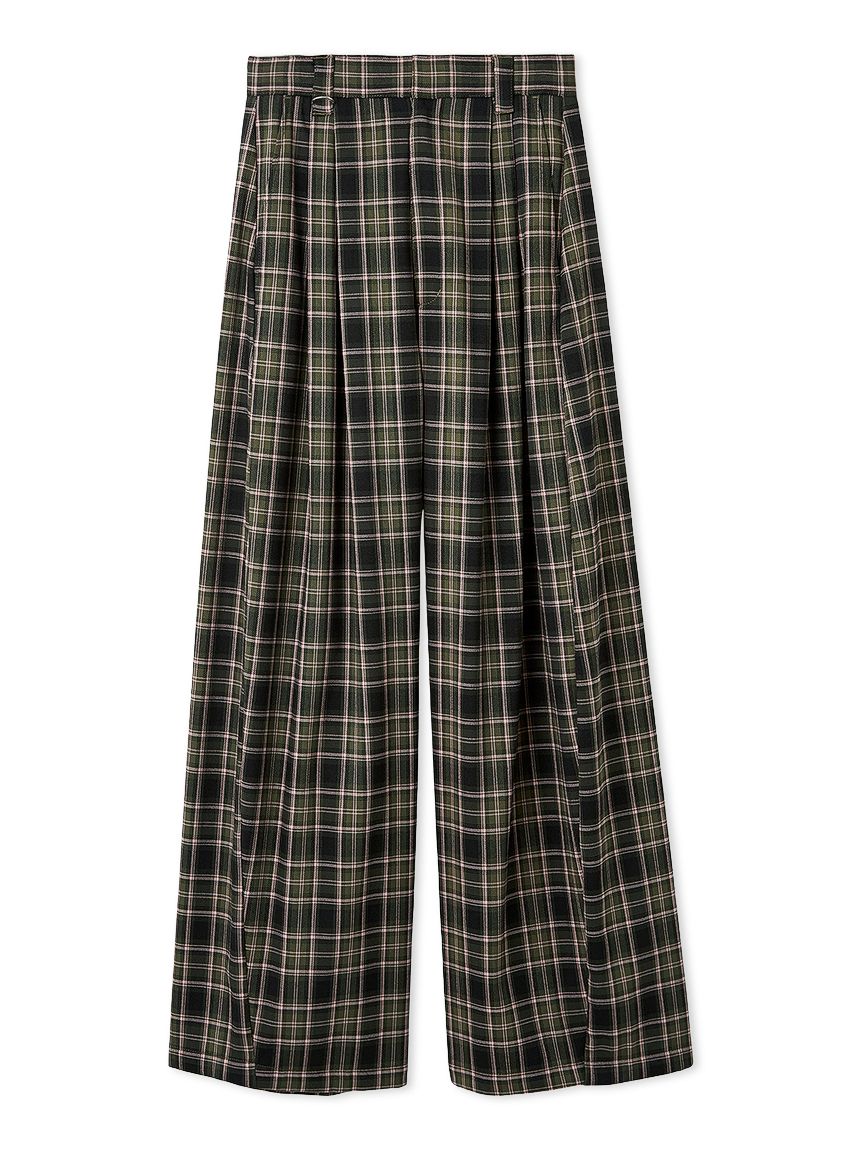 ワイドレッグタックパンツ(ロングパンツ)｜パンツ｜LILY BROWN（リリー