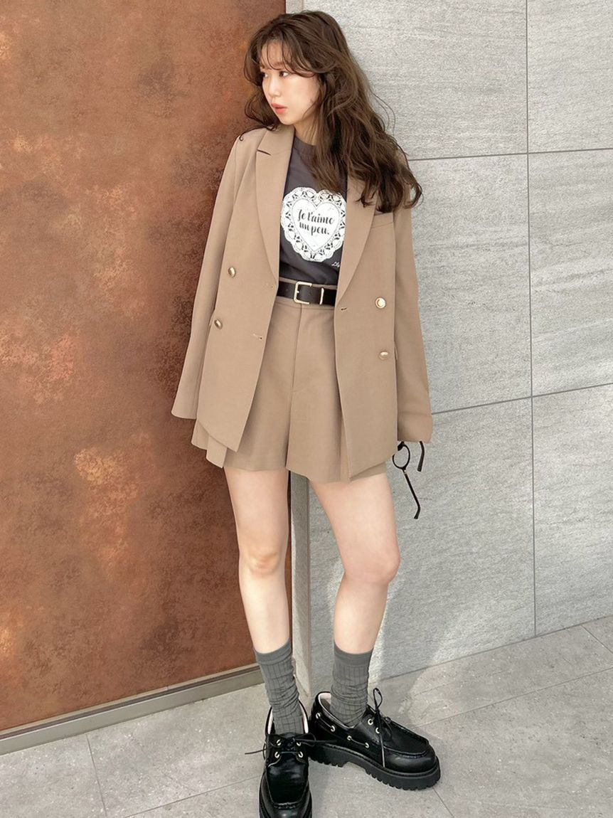 ベルトセットショートパンツ(ショートパンツ)｜パンツ｜LILY BROWN