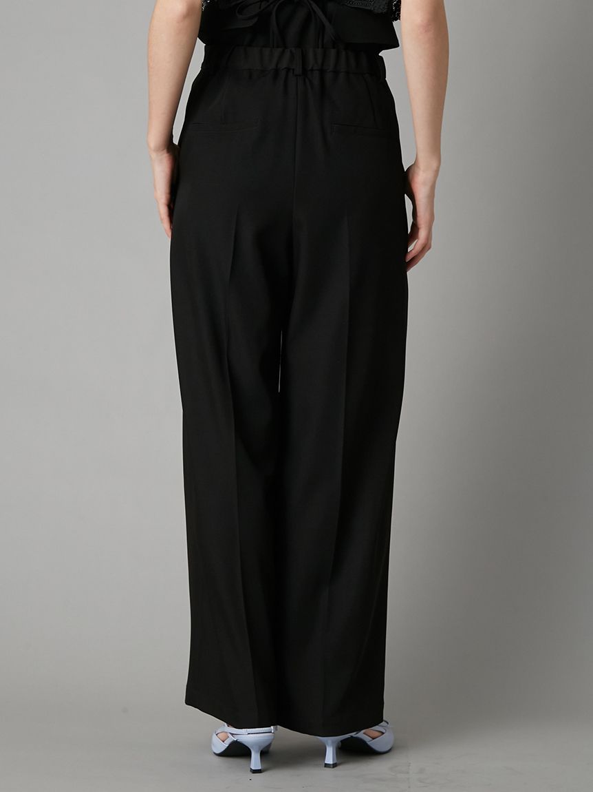 センターラインワイドタックパンツ(ロングパンツ)｜パンツ｜LILY BROWN