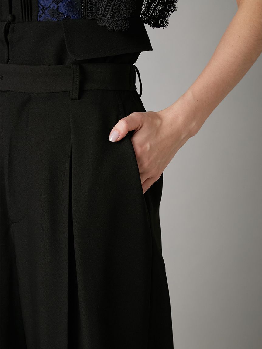 センターラインワイドタックパンツ(ロングパンツ)｜パンツ｜LILY BROWN