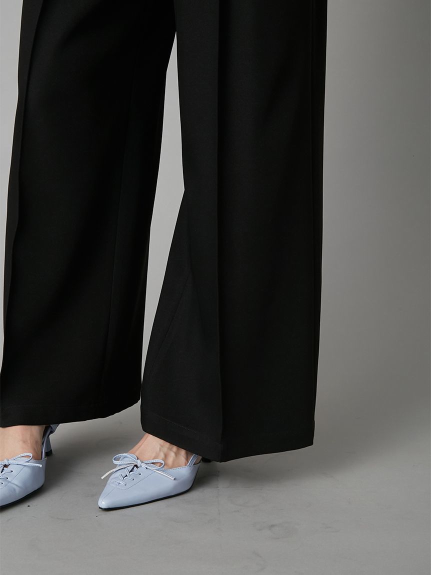 センターラインワイドタックパンツ(ロングパンツ)｜パンツ｜LILY BROWN