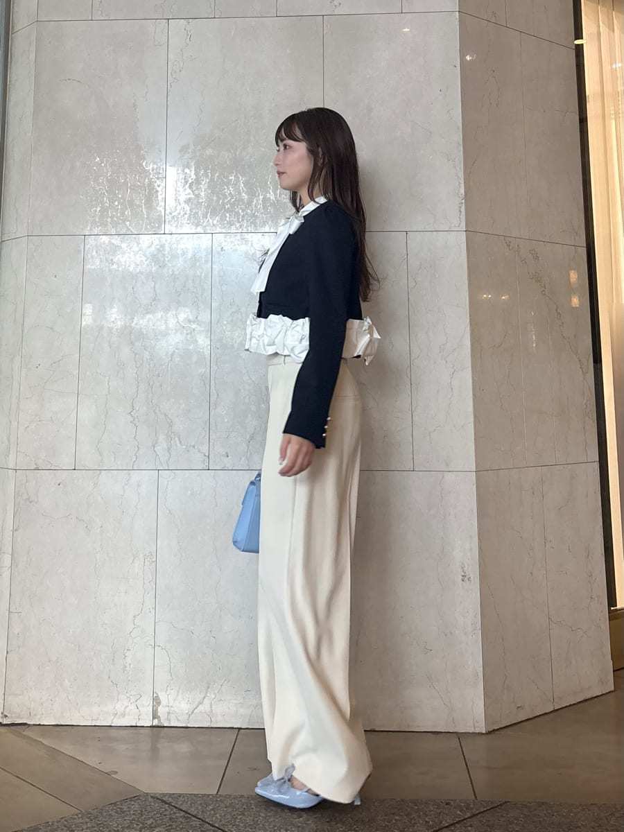 センターラインワイドタックパンツ(ロングパンツ)｜パンツ｜LILY BROWN
