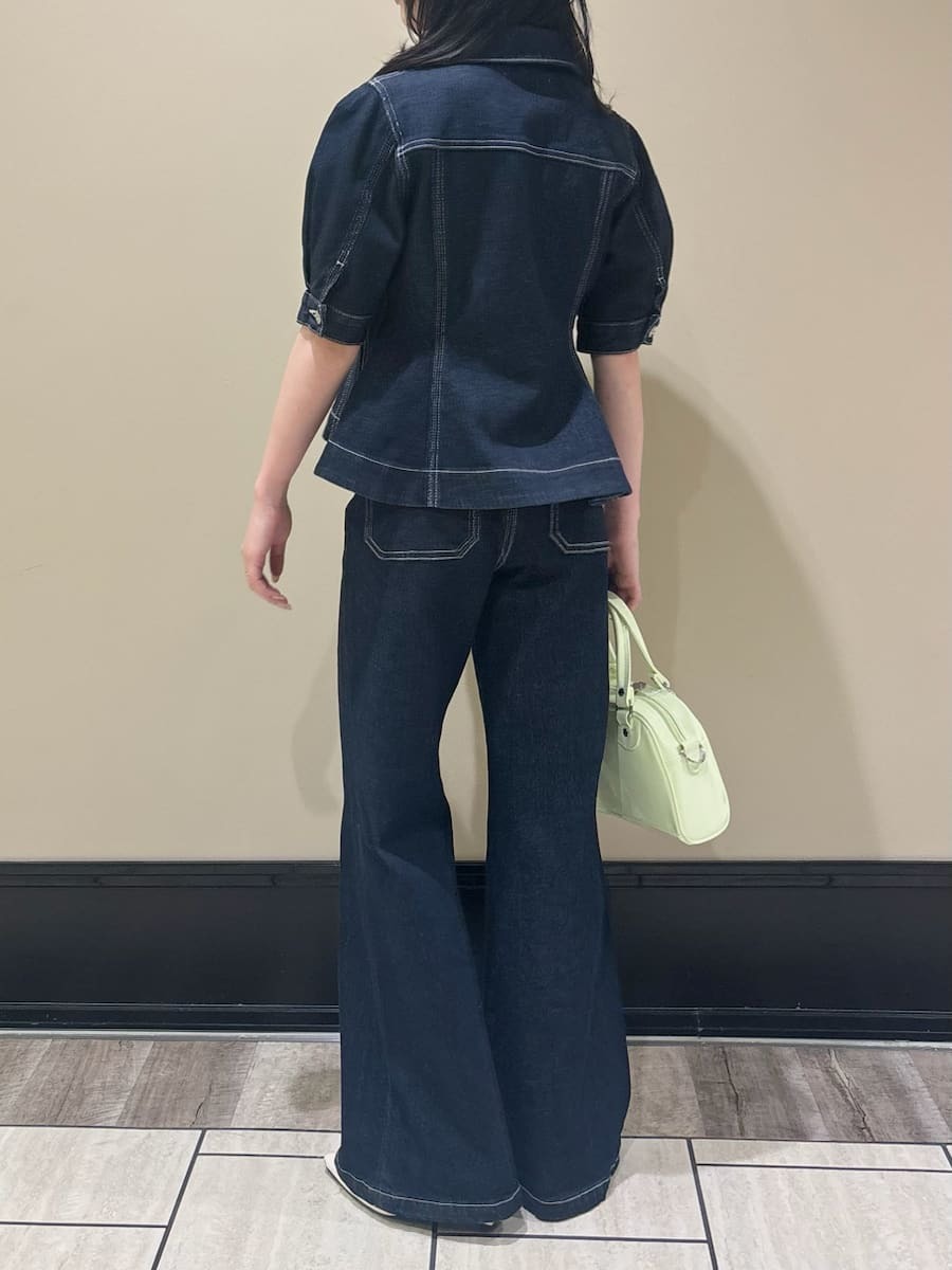 ストレッチセミフレアデニムパンツ(デニムパンツ)｜パンツ｜LILY BROWN