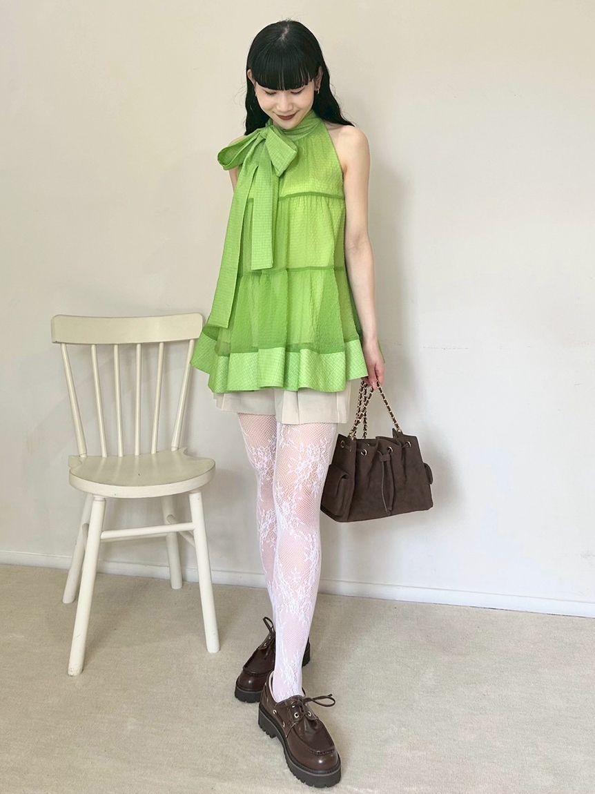 ベルト付きタックショートパンツ(ショートパンツ)｜パンツ｜LILY BROWN