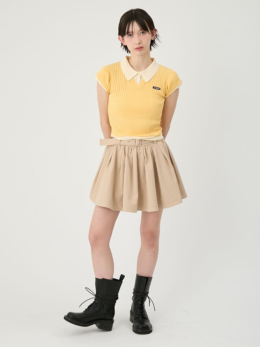 フレアミニスカショーパン(ショートパンツ)｜パンツ｜LILY BROWN