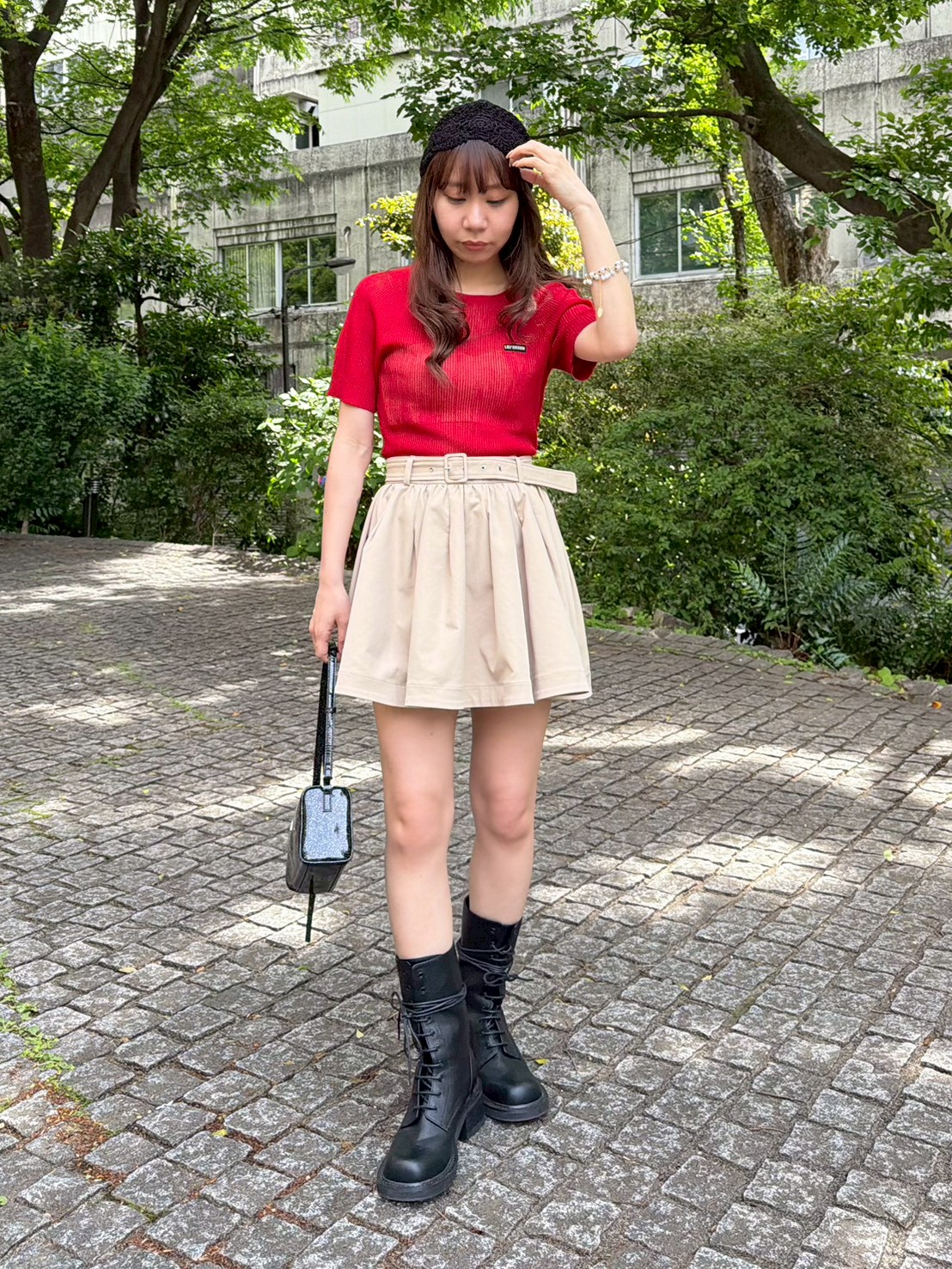 フレアミニスカショーパン(ショートパンツ)｜パンツ｜LILY BROWN