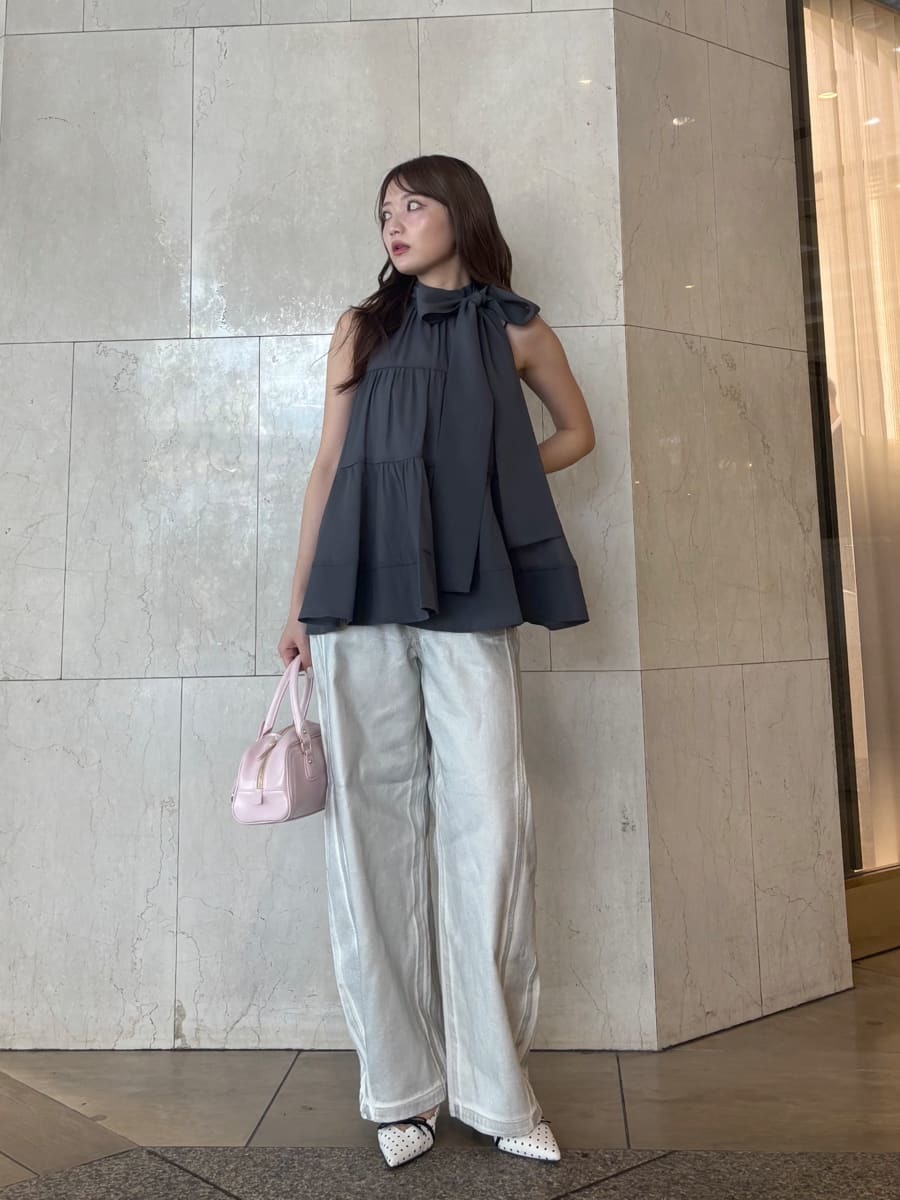 ホイルカーブデニムパンツ(ロングパンツ)｜パンツ｜LILY BROWN（リリー