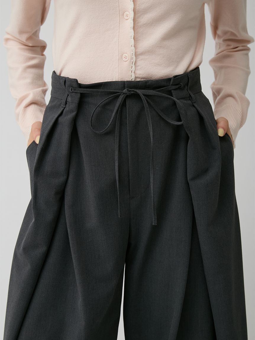 インバーテッドタックスラックス(ロングパンツ)｜PANTS｜LILY BROWN