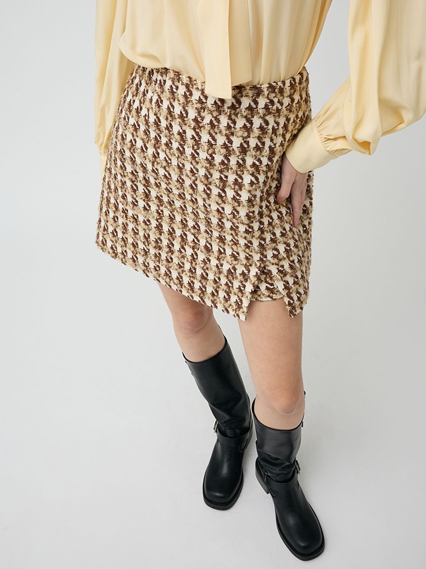 ロービングチェックスカショーパン(ミニスカート)｜SKIRT｜LILY BROWN
