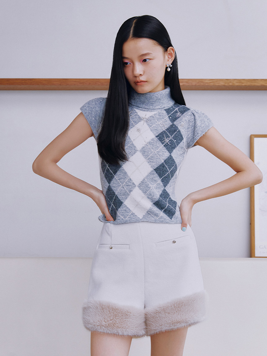 エコファーショートパンツ(ショート・ハーフパンツ)｜PANTS｜LILY