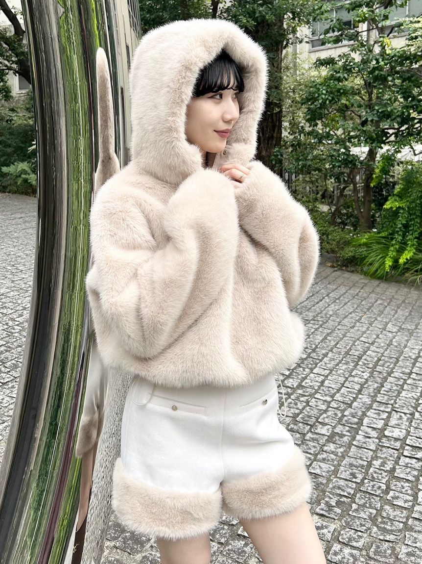 エコファーショートパンツ(ショート・ハーフパンツ)｜PANTS｜LILY