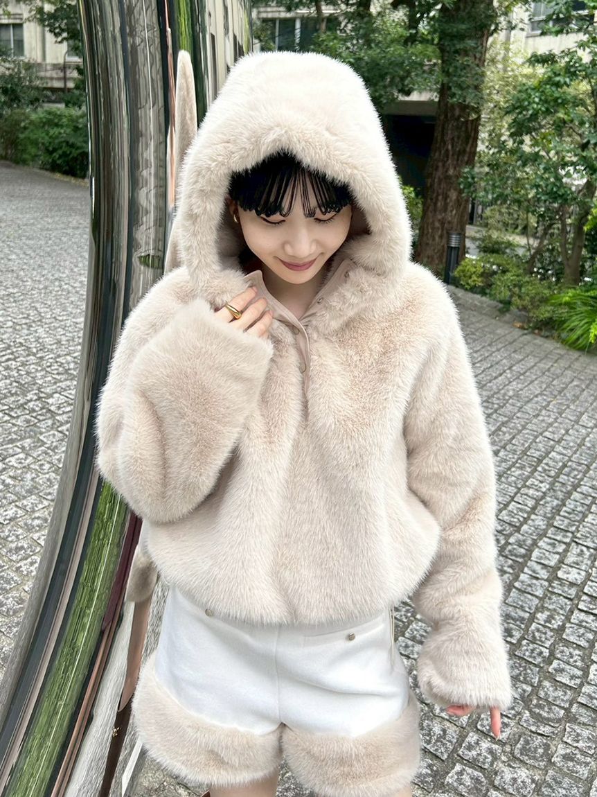 エコファーショートパンツ(ショート・ハーフパンツ)｜PANTS｜LILY