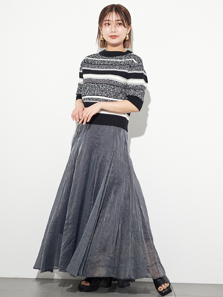 エアリーボリュームスカート ロングスカート スカート Lily Brown リリーブラウン の通販サイト 公式