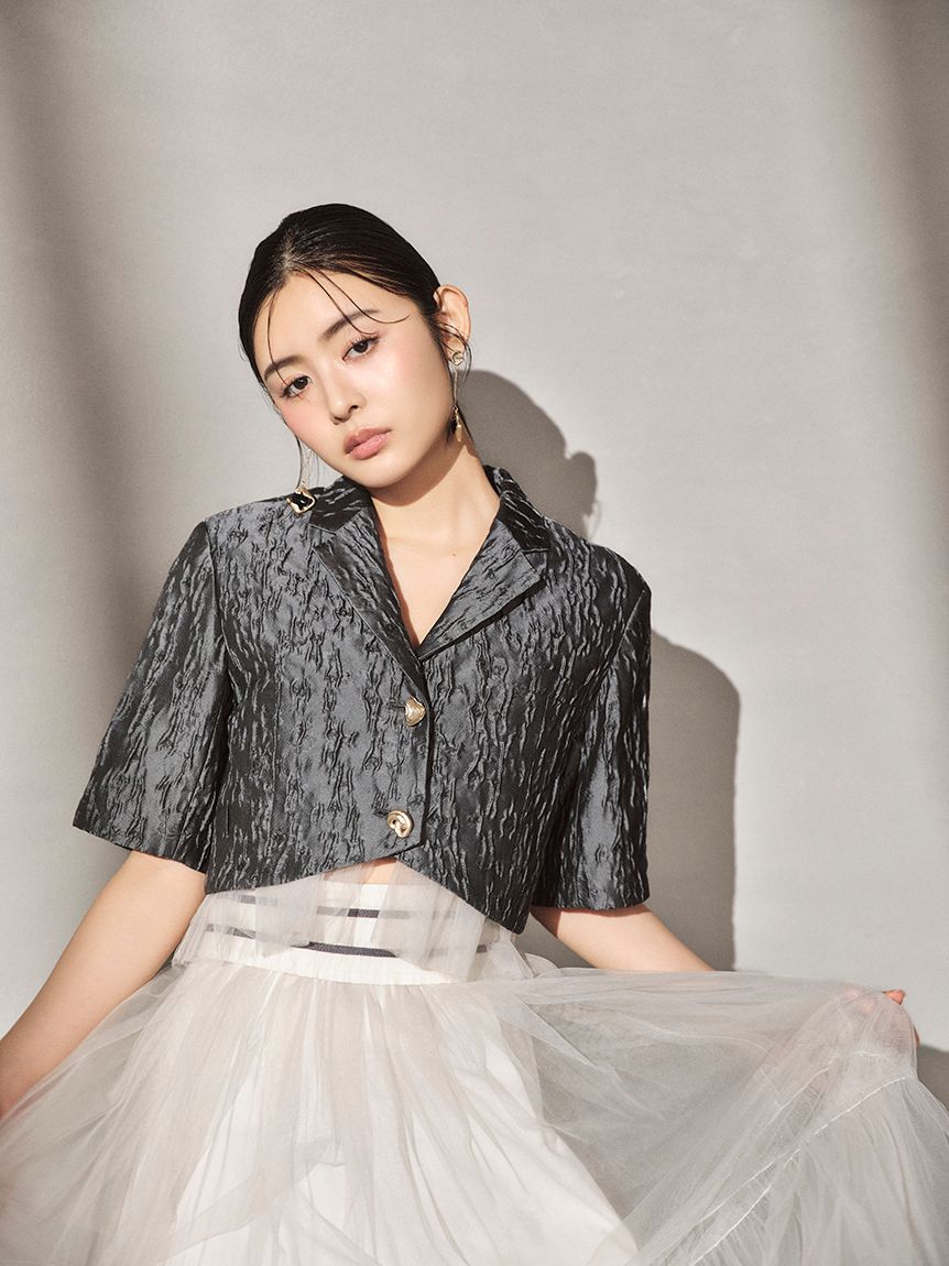 ダブルラインチュールスカート(ロングスカート)｜スカート｜LILY BROWN  