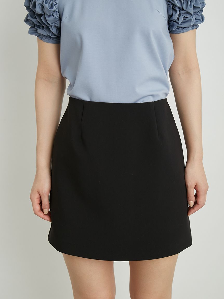 シンプル台形ミニスカート(ミニスカート)｜スカート｜LILY BROWN  