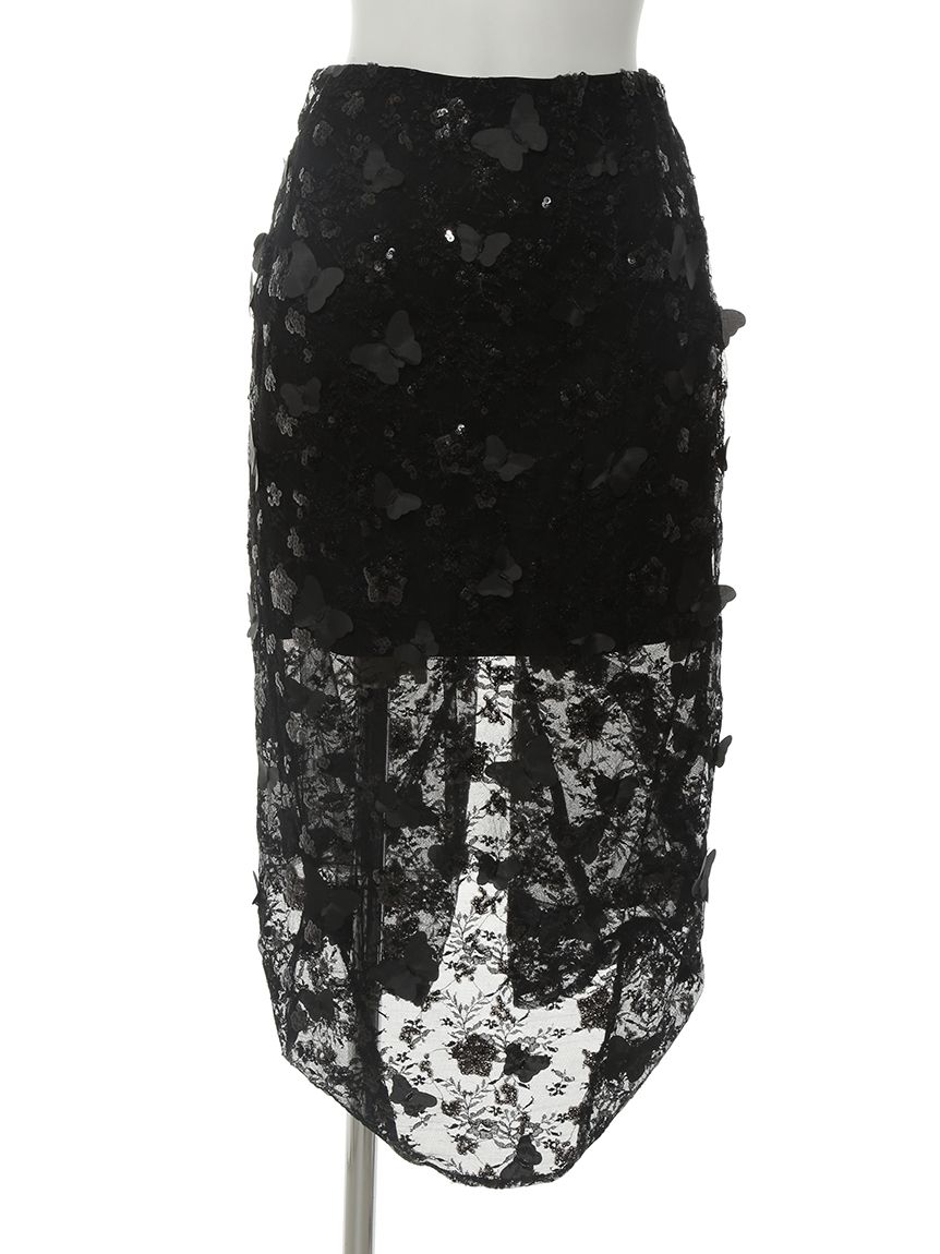 WEB限定カラー】【LILY BROWN × ANNA SUI】バタフライスカート