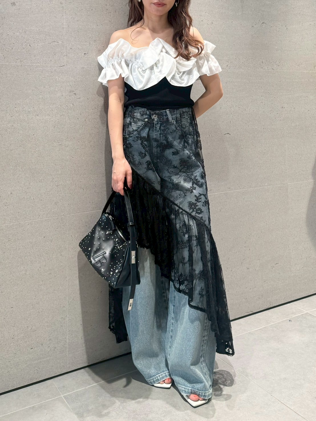 〖当時品〗LIZLISA レースミニスカート ダークブラウン 当時品〗LIZLISA レースミニスカート ダークブラウン （新着商品