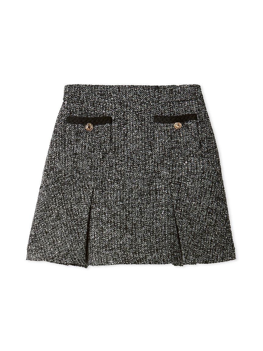 ツイードタックミニスカート(ミニスカート)｜スカート｜LILY BROWN